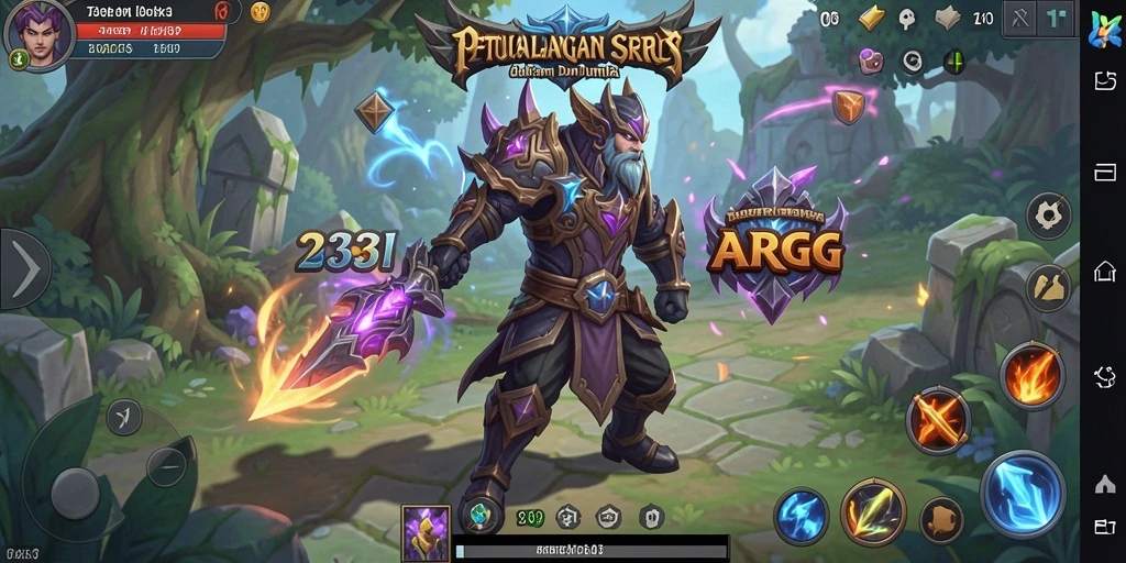 Tampilan gameplay menakjubkan 333I dalam pertempuran ARPG.