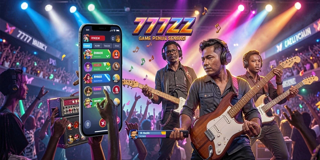 Tampilan gameplay <strong>777ZX</strong> dengan berbagai pilihan lagu menarik.