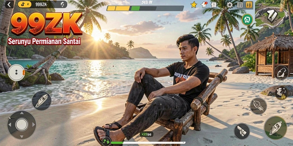 Tampilan gameplay 99ZK yang penuh warna dan menarik.