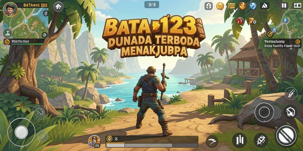 Tangkapan layar BATA123 menampilkan petualangan seru dalam dunia terbuka.