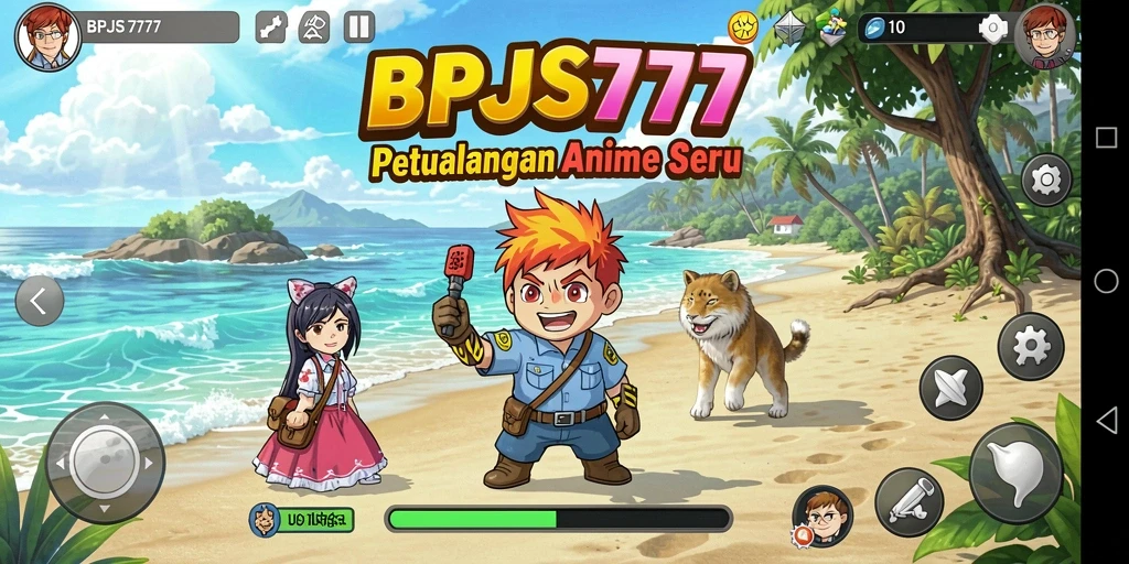 Tangkapan layar menunjukkan pertempuran karakter anime yang mengasyikkan.
