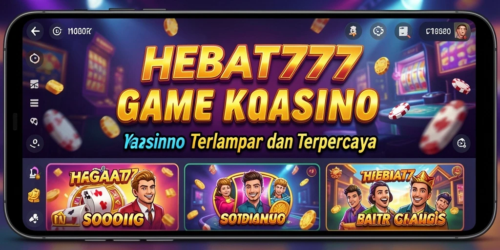 Tampilan gameplay HEBAT777 yang mendebarkan di kasino.