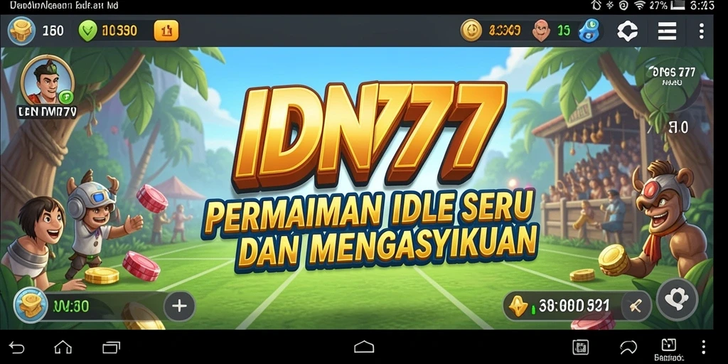 Tampilan gameplay IDN777 yang mengasyikkan dan penuh warna.