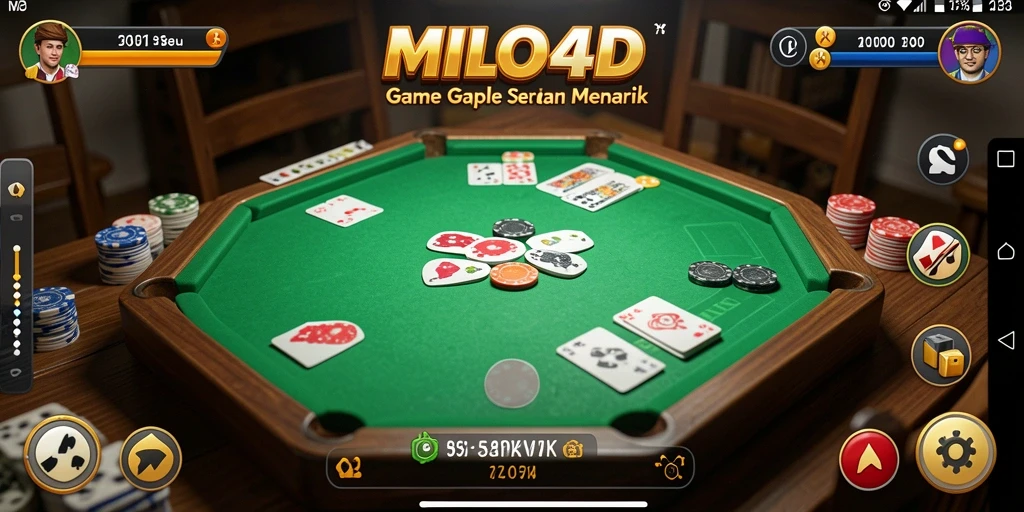 Tampilan gameplay MILO4D yang menarik dan interaktif.