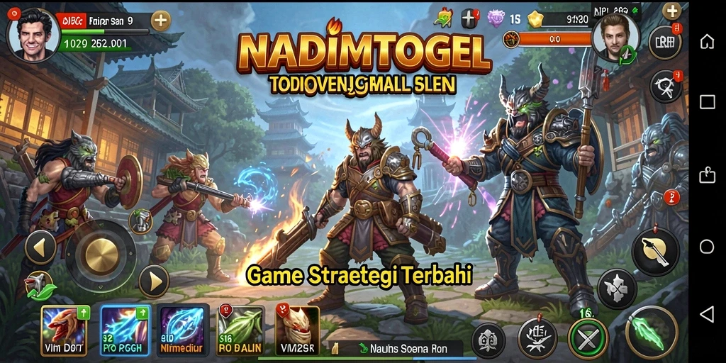 Tampilan screenshot gameplay NADIMTOGEL yang mendebarkan.