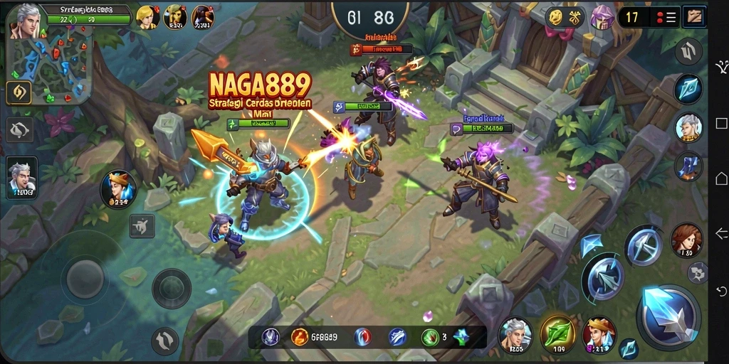 Gameplay menantang di NAGA889 yang menguji strategi pemain.