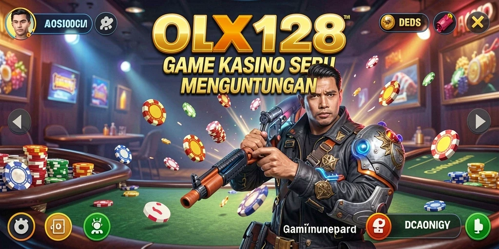 Tampilan Gameplay Menarik di OLX128 Game Kasino.