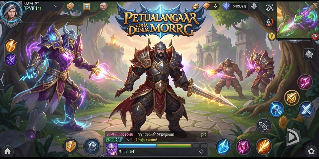 Gameplay mendalam dan petualangan seru di RPVIP1.