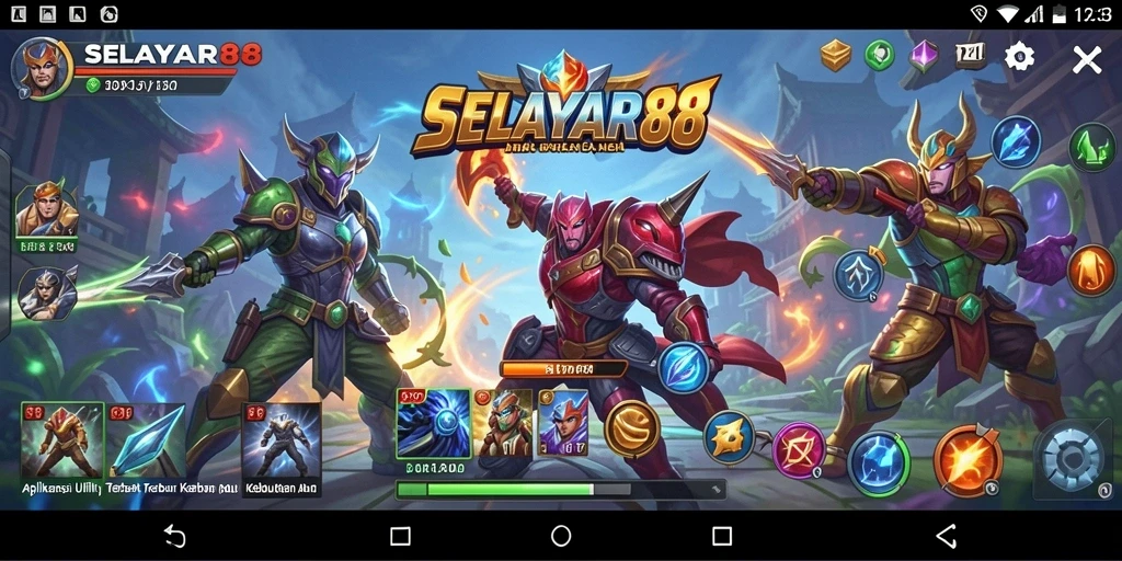Tampilan antarmuka SELAYAR88 yang menarik dan fungsional.