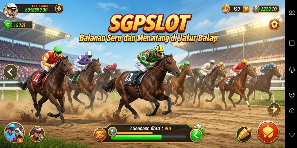 Gameplay Racing menegangkan dengan grafik yang memukau.