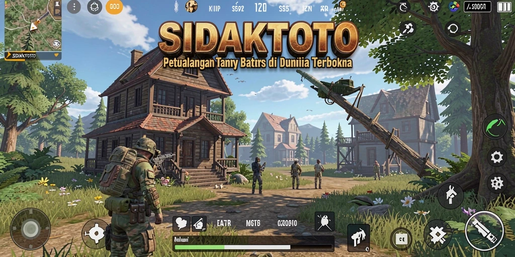 Gameplay SIDAKTOTO dengan dunia terbuka yang menakjubkan.