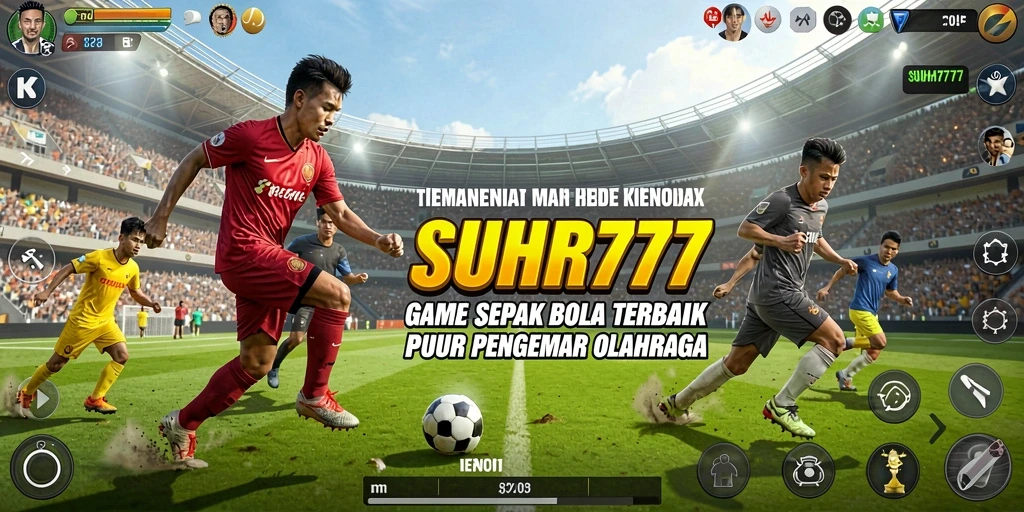 Tampilan gameplay yang mendebarkan dalam SUHU777 saat pertandingan berlangsung.